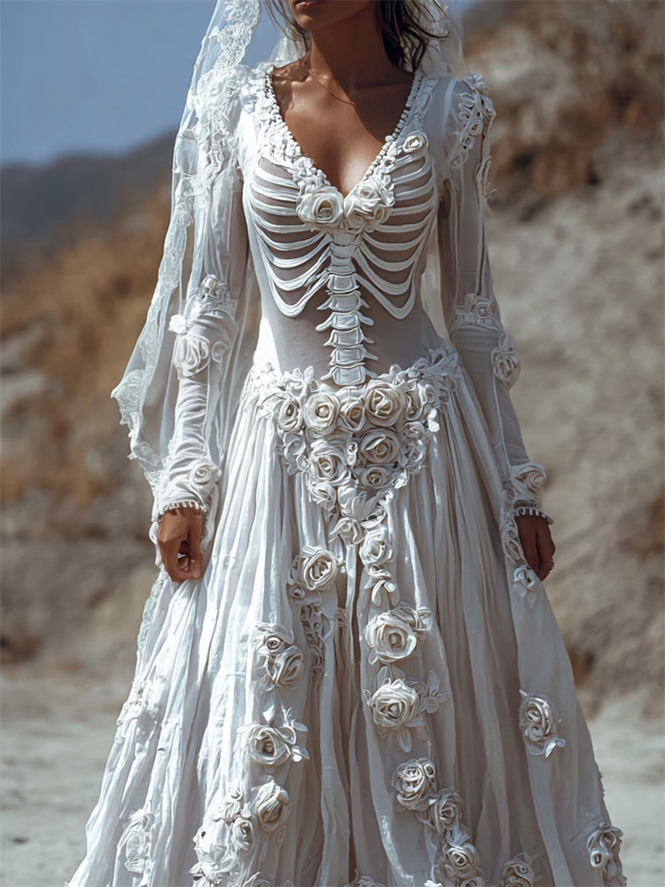 Vestido de diseño cuidado