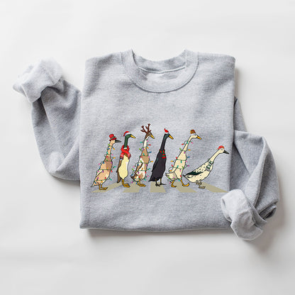 Comstylish Christmas Duck Sweatshirt