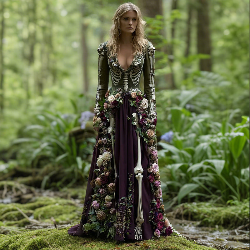 Vestido de diseño cuidado