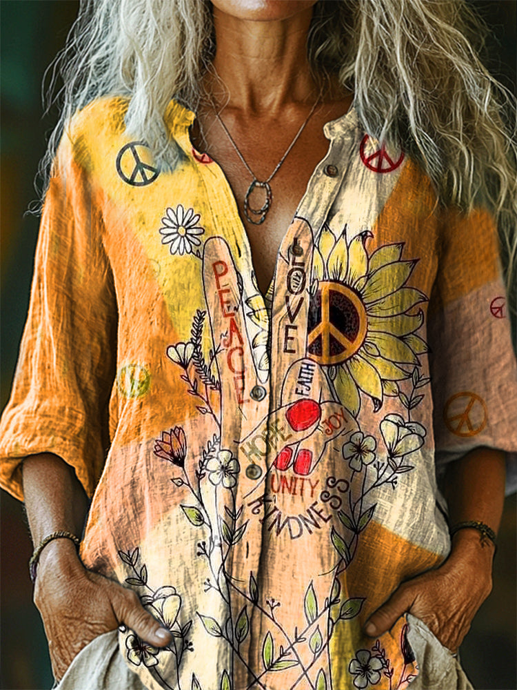 Camisa bellamente confeccionado