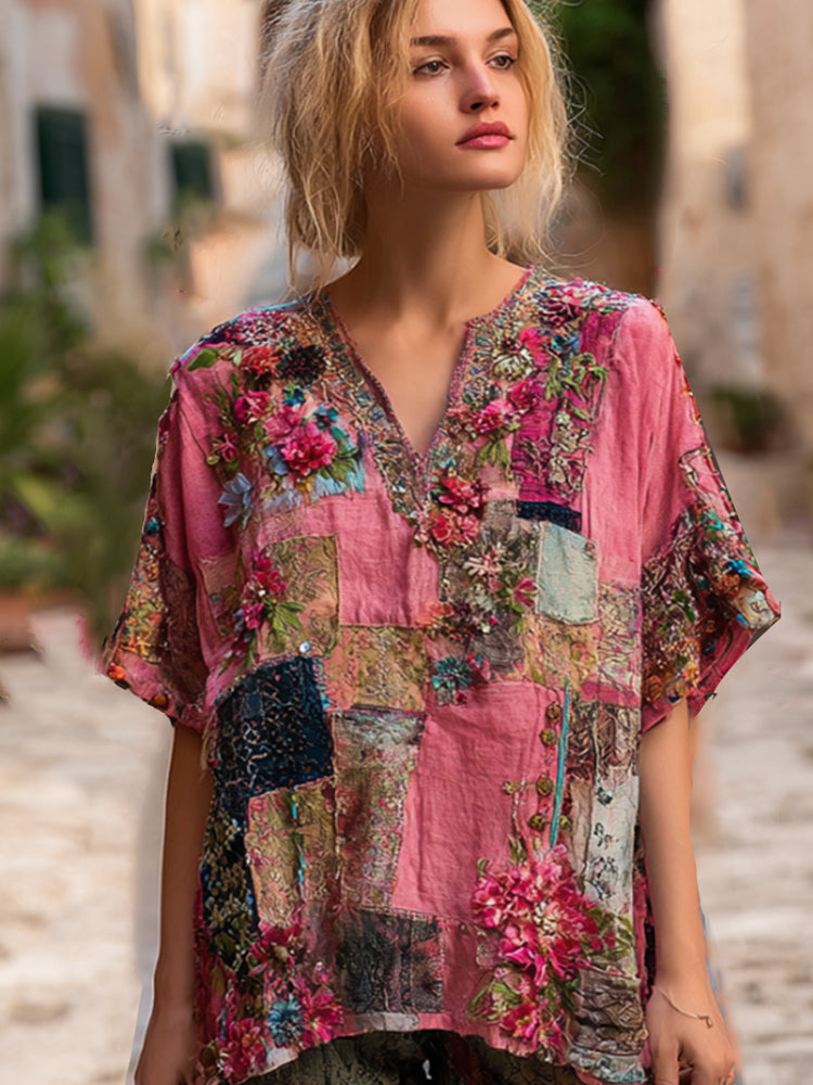 Top de estilo vintage atemporal