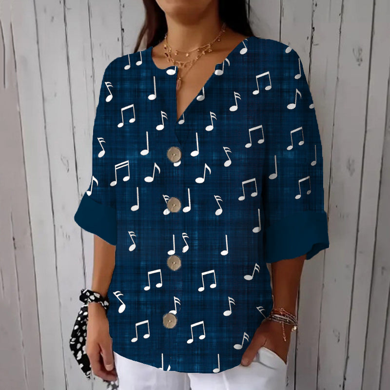 Camisa de estilo vintage atemporal