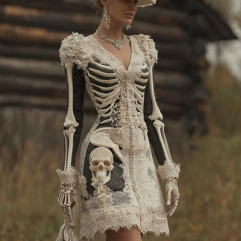 Vestido de diseño cuidado