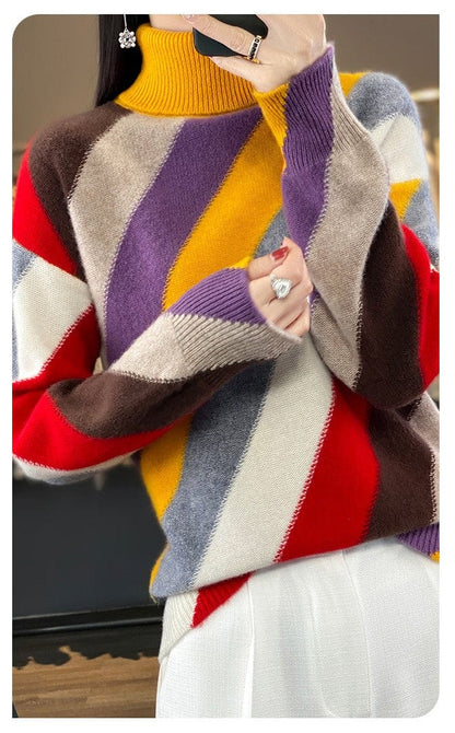 CM | Jersey de cuello alto en color de contraste 2024