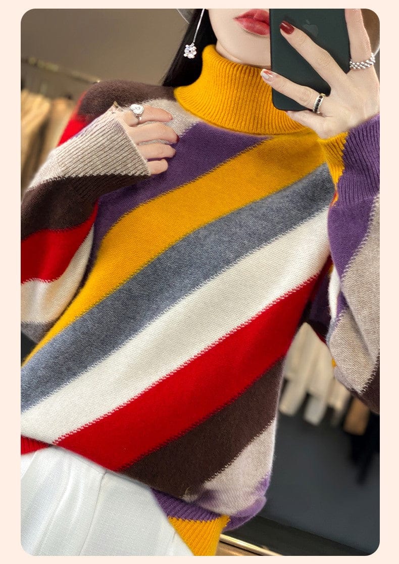 CM | Jersey de cuello alto en color de contraste 2024