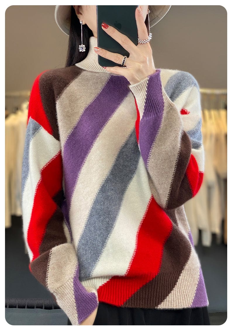 CM | Jersey de cuello alto en color de contraste 2024