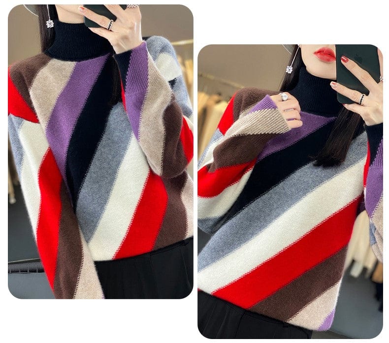 CM | Jersey de cuello alto en color de contraste 2024