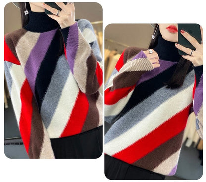 CM | Jersey de cuello alto en color de contraste 2024