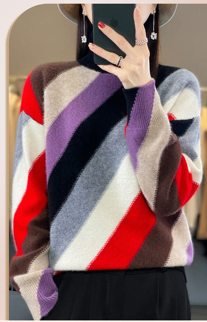 CM | Jersey de cuello alto en color de contraste 2024