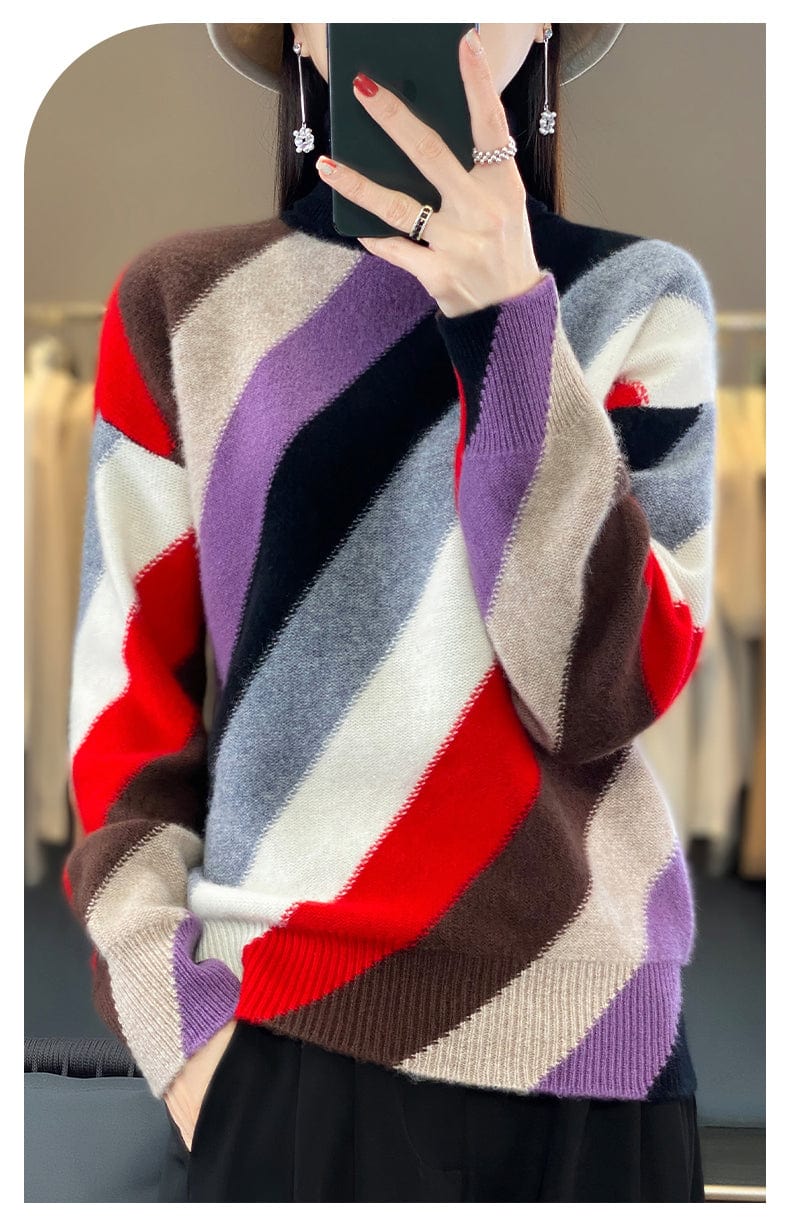 CM | Jersey de cuello alto en color de contraste 2024