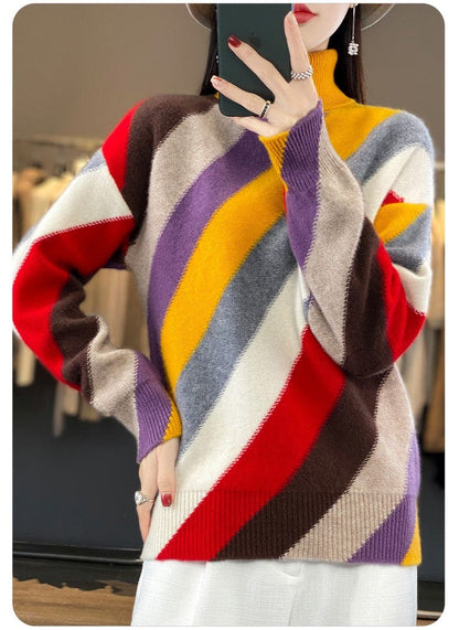 CM | Jersey de cuello alto en color de contraste 2024