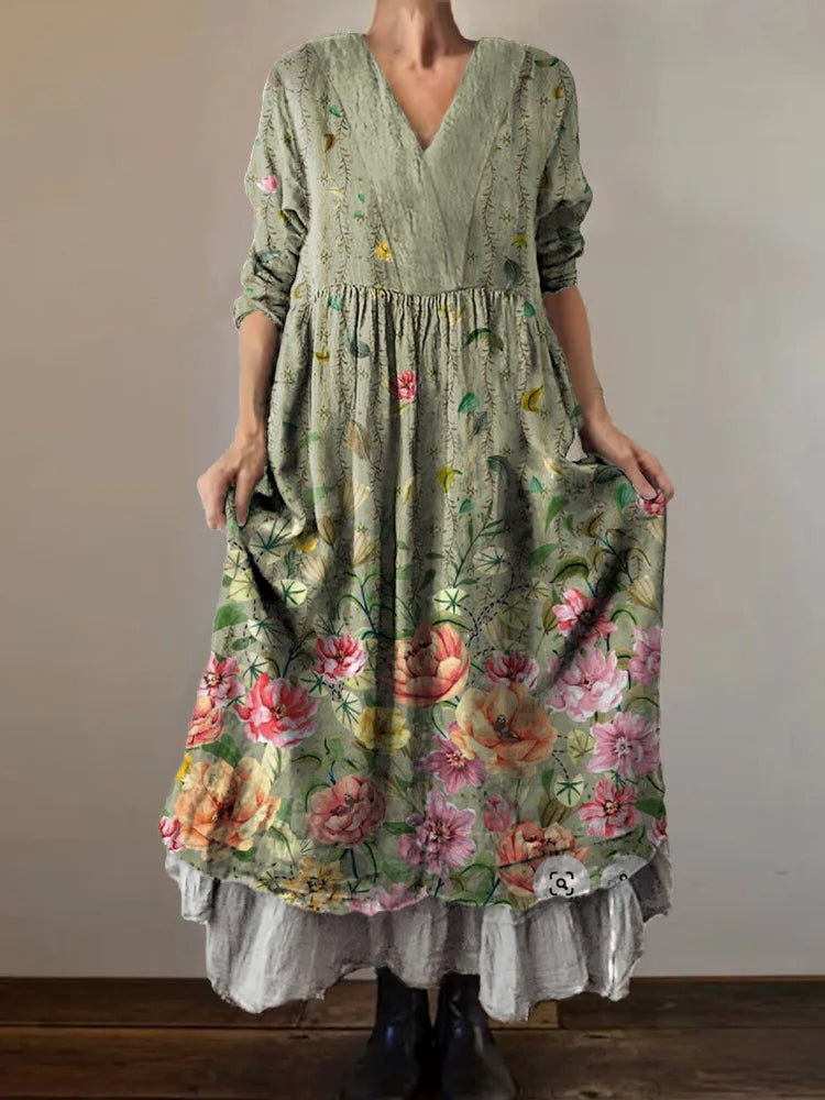 Vestido de estilo vintage atemporal