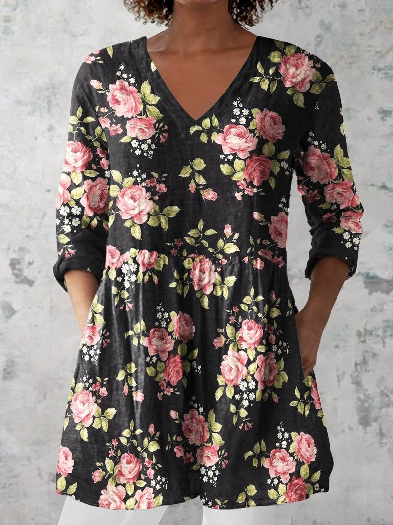 Top de estilo vintage atemporal