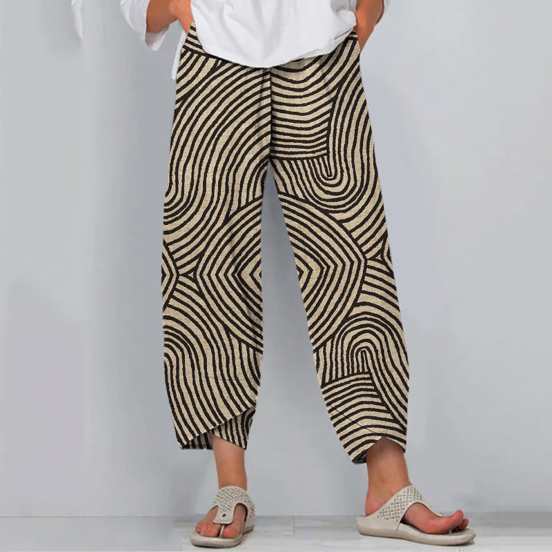 Pantalones de diseño elegante