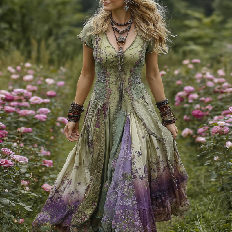 Vestido de estilo vintage atemporal