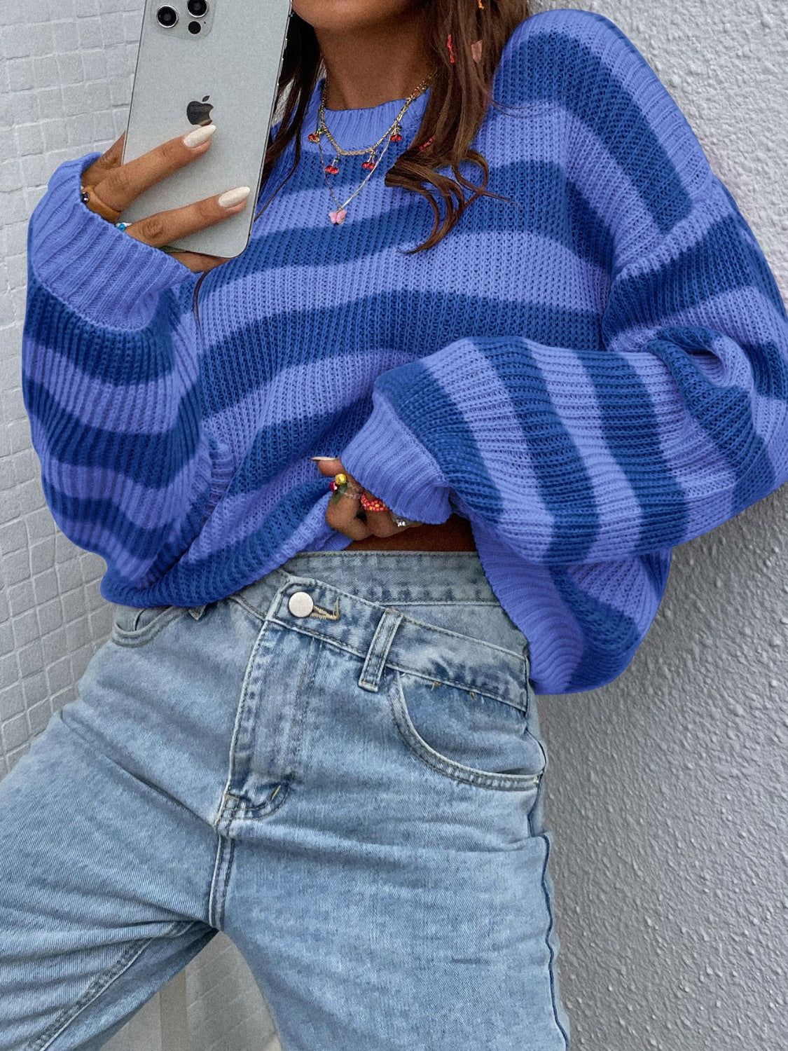 Suéter de diseño clásico