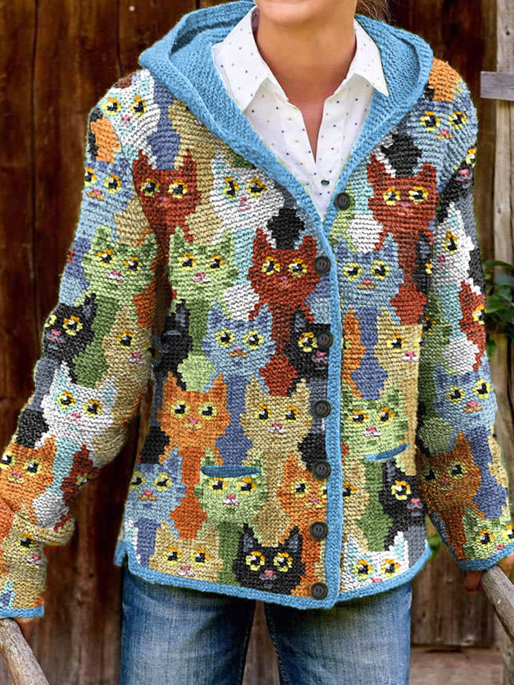 Cárdigan de diseño clásico