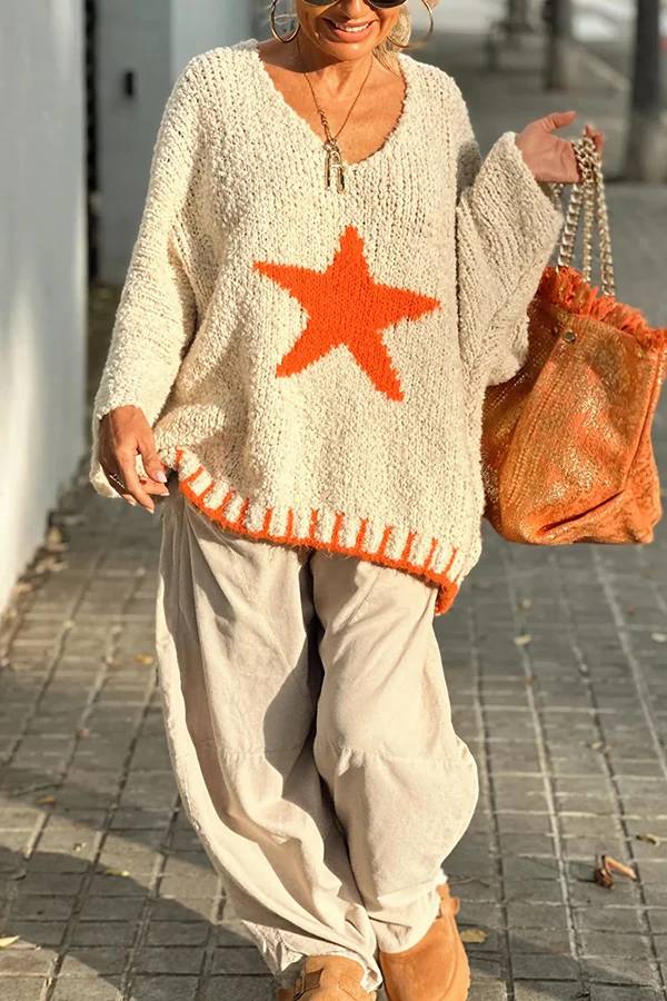 Suéter de diseño cuidado