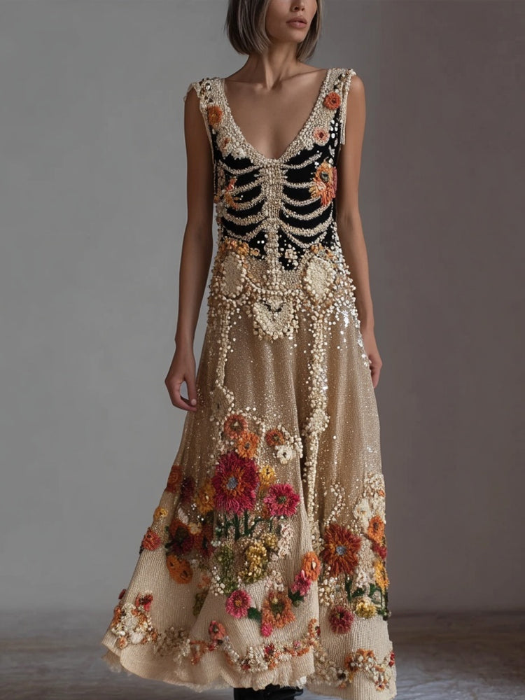 Vestido vintage clásico