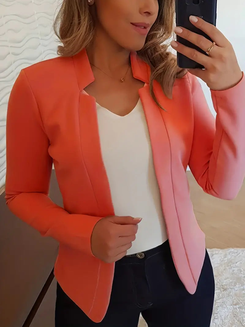 CM | Elegante blazer de manga larga para la primavera