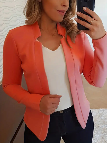 CM | Elegante blazer de manga larga para la primavera