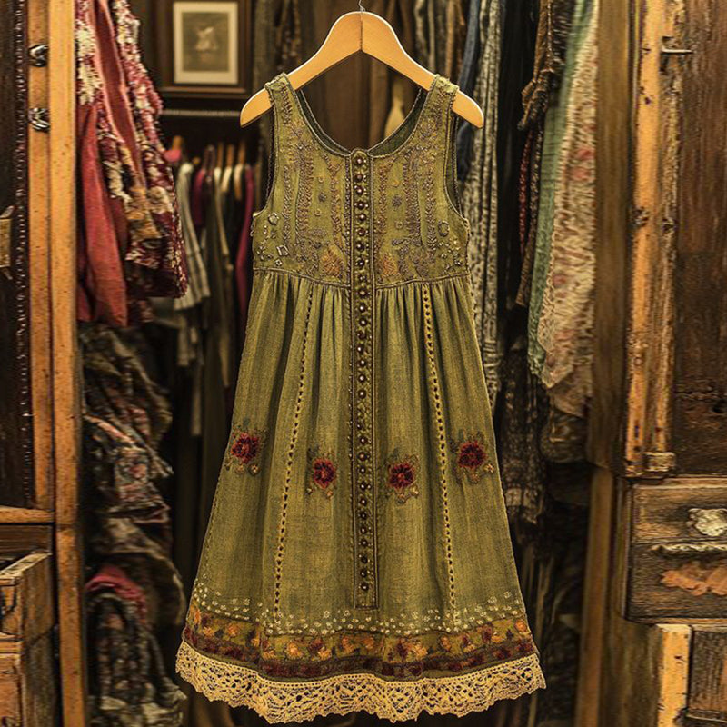Vestido de estilo vintage atemporal