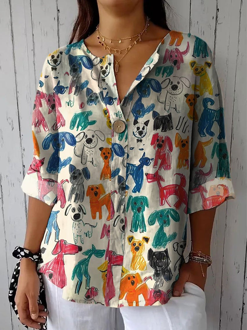 Camisa bellamente confeccionado