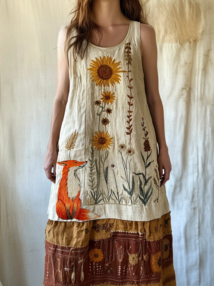 Vestido de inspiración vintage