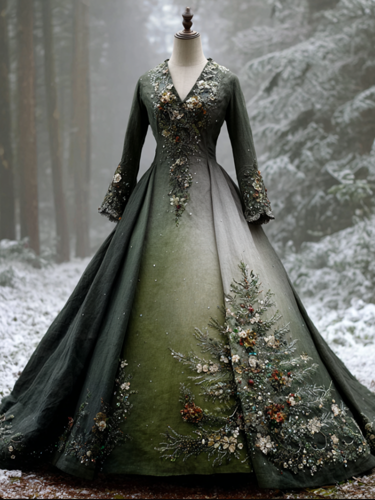 Vestido bellamente confeccionado