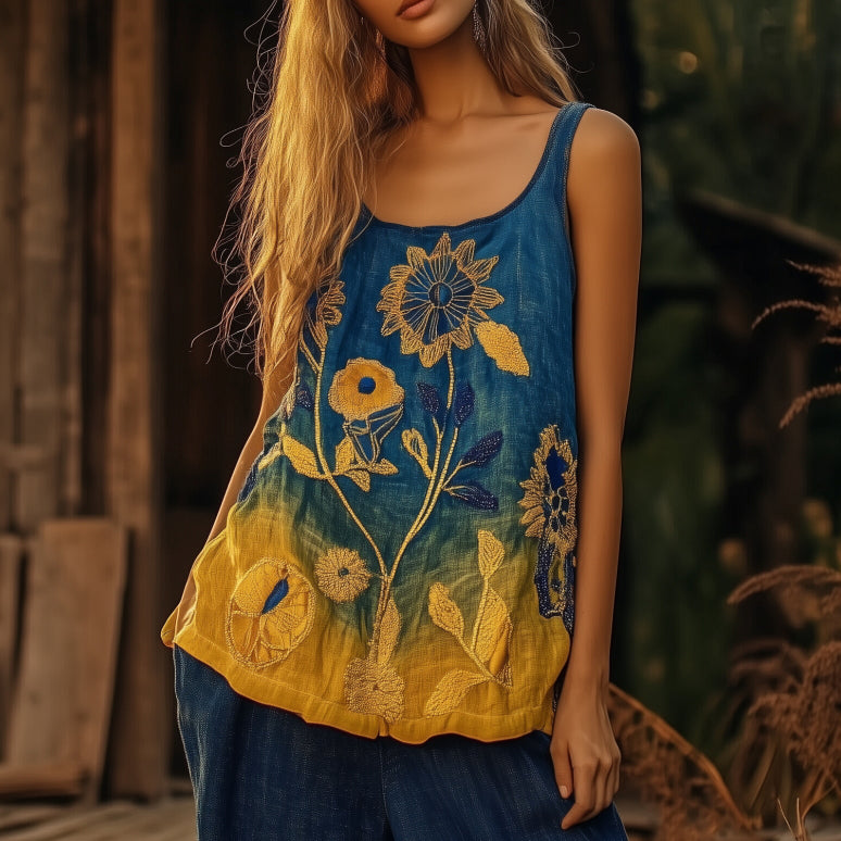 Top de estilo vintage atemporal