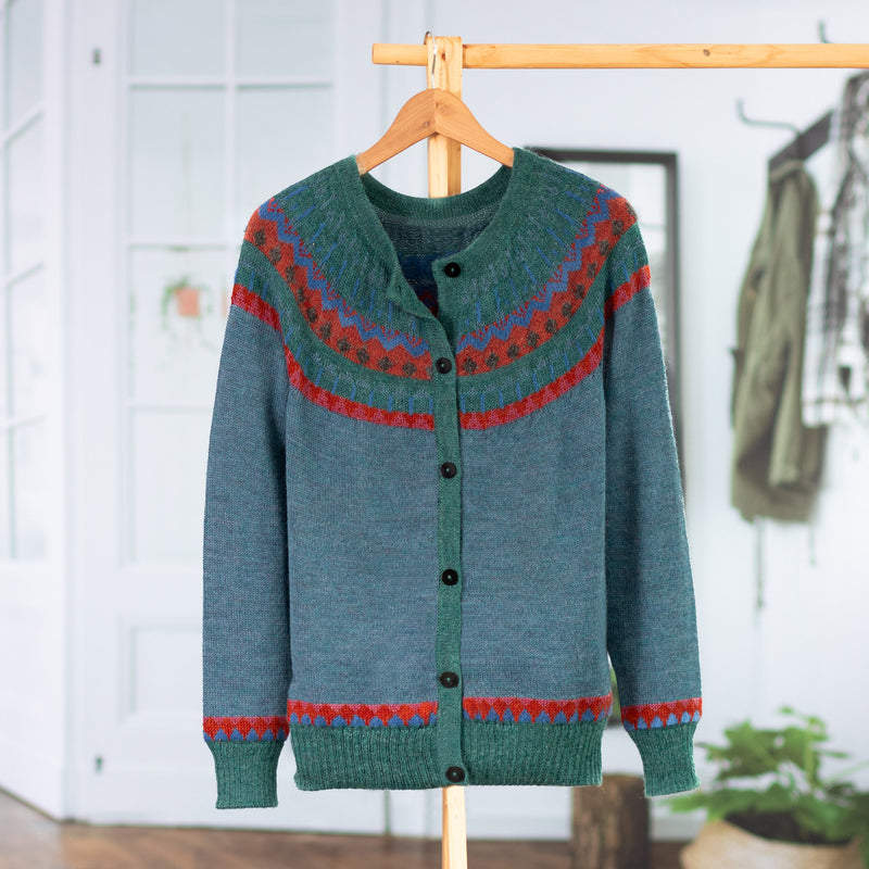 Cárdigan de estilo vintage atemporal