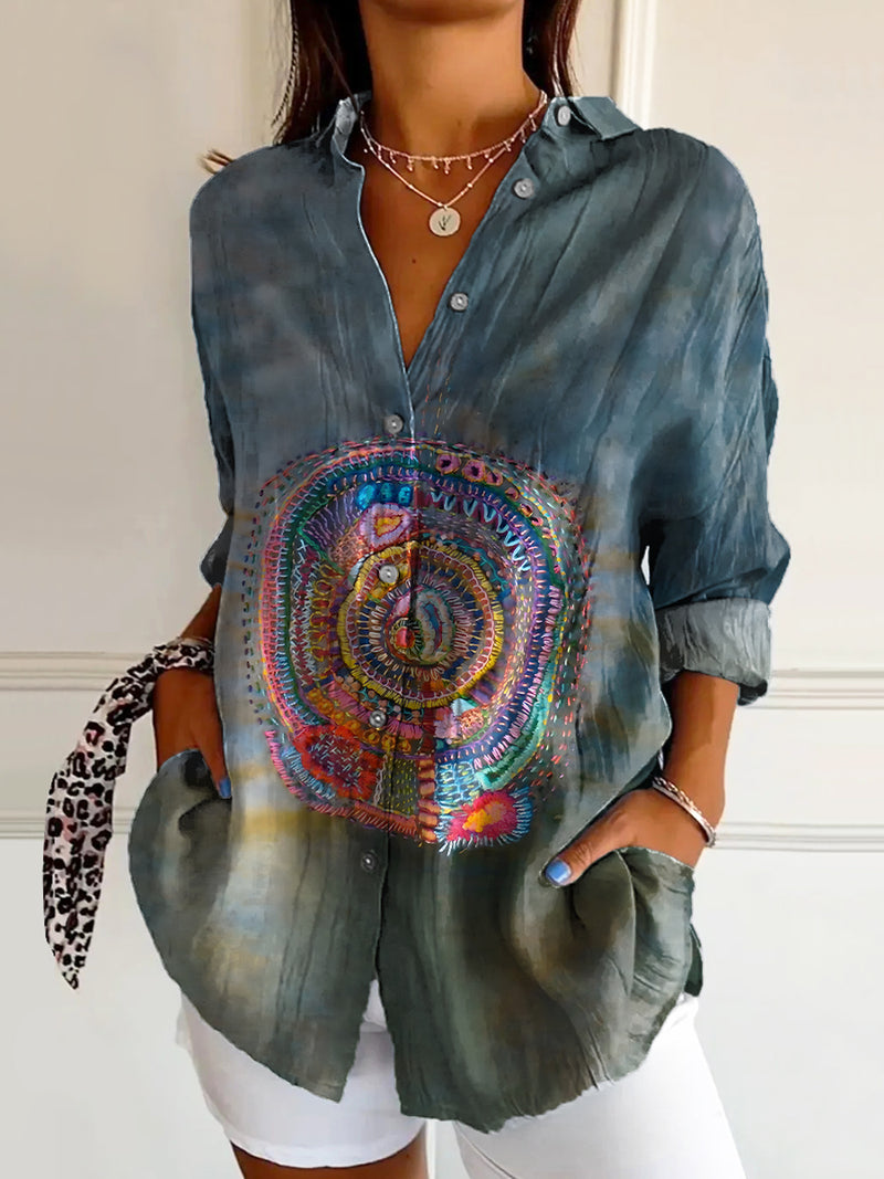 Camisa de diseño cuidado