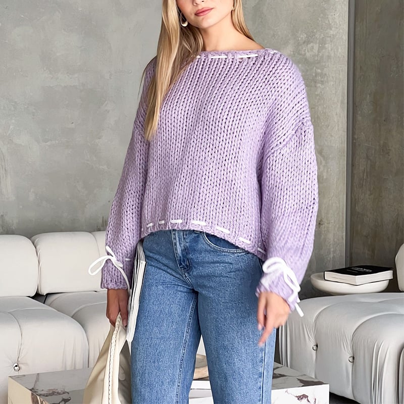 Suéter de estilo vintage atemporal