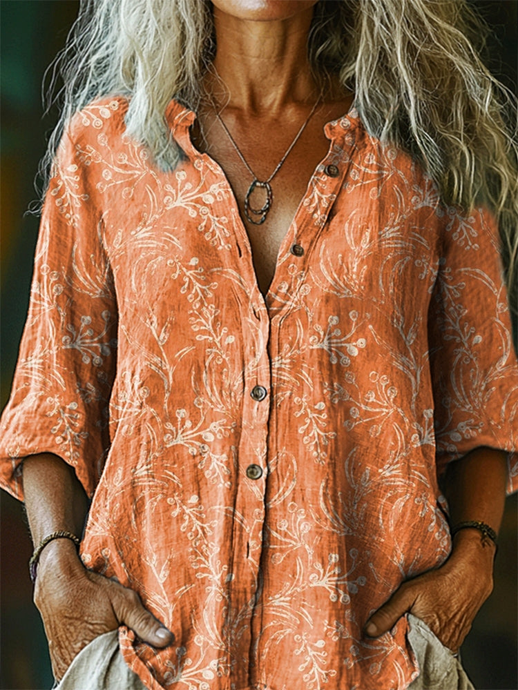 Camisa de diseño cuidado