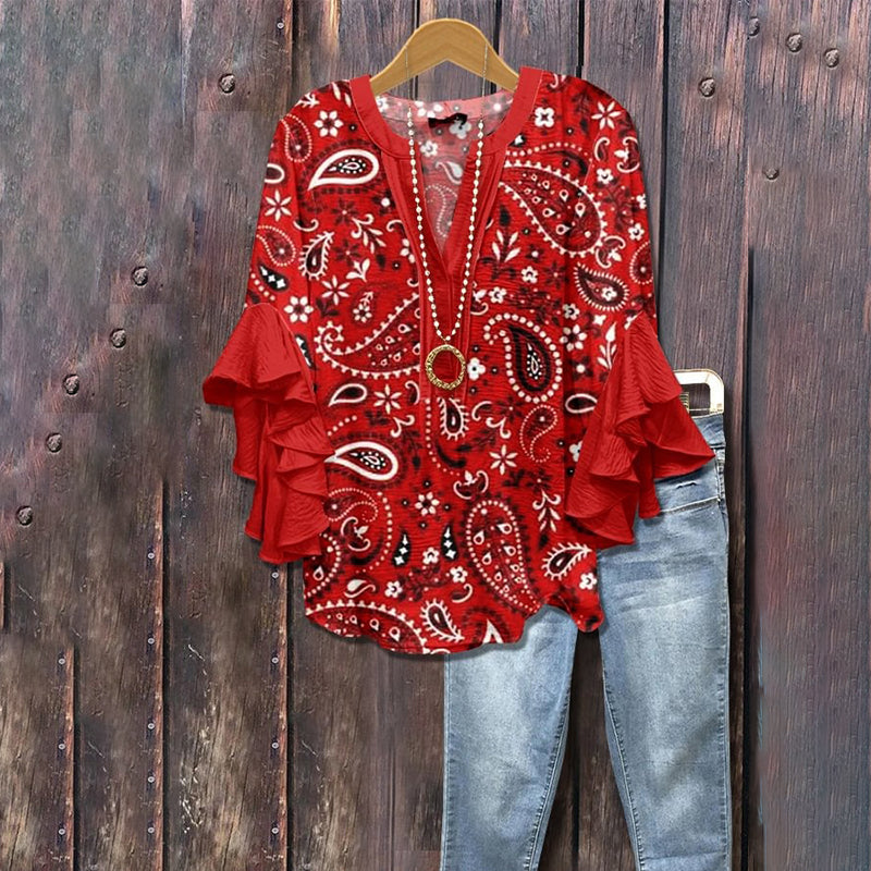 Blusa de inspiración vintage