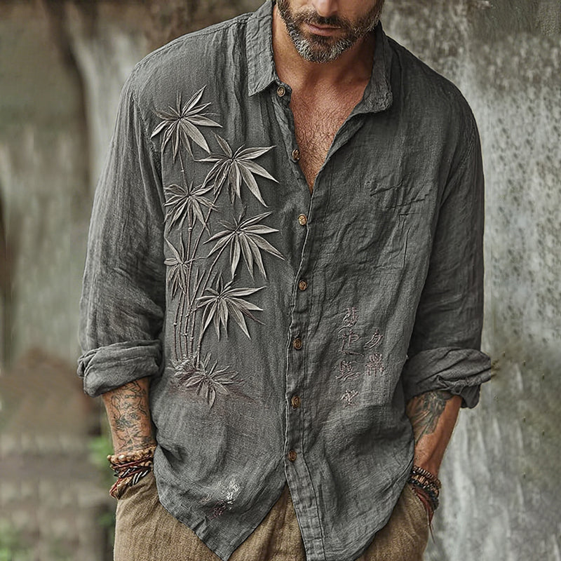 Camisa de estilo vintage atemporal