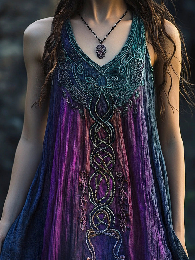 Vestido de inspiración vintage