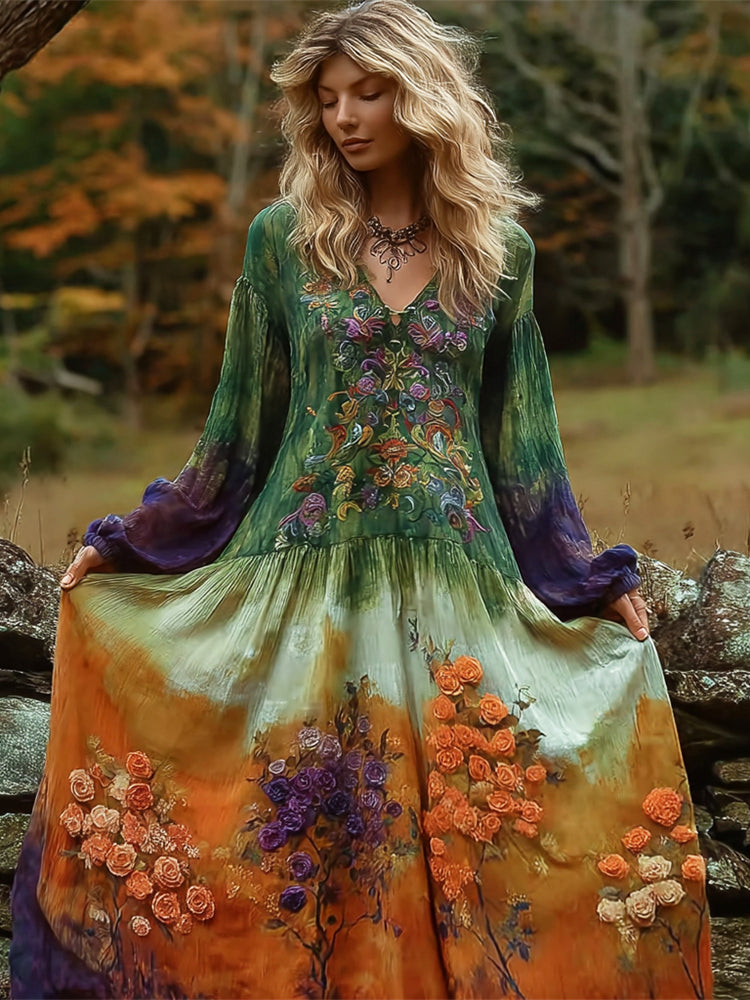 Vestido vintage clásico