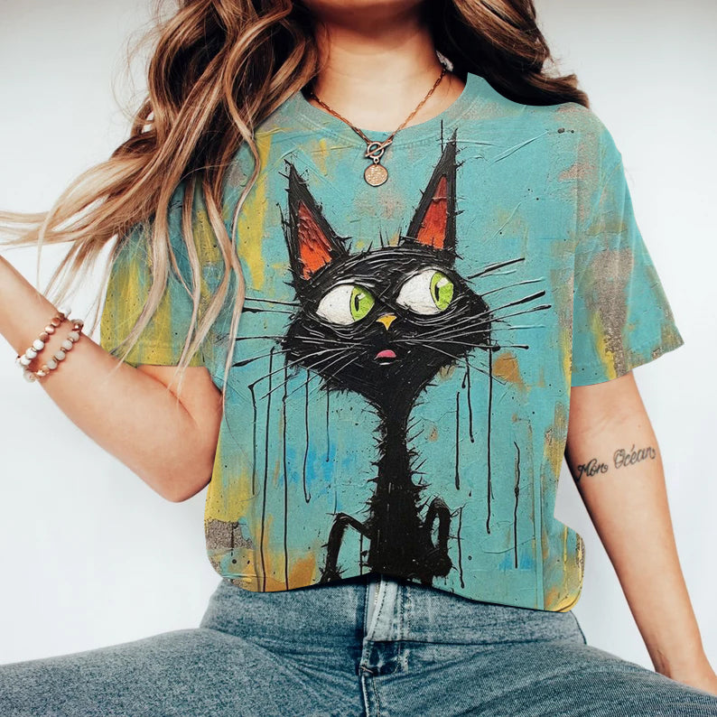 Camiseta de diseño cuidado