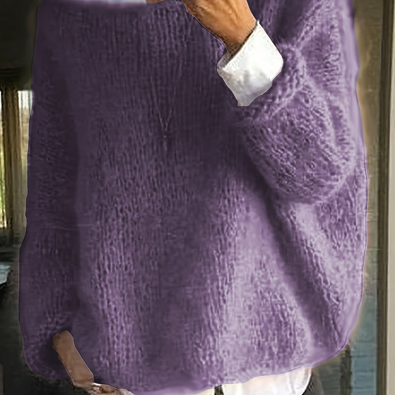 JO | Jersey de punto sobredimensionado y confortable