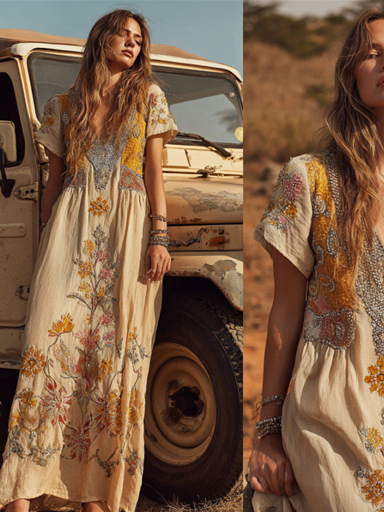 Vestido vintage clásico