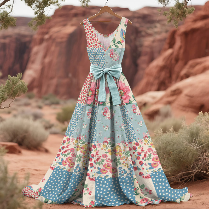 Vestido de inspiración vintage