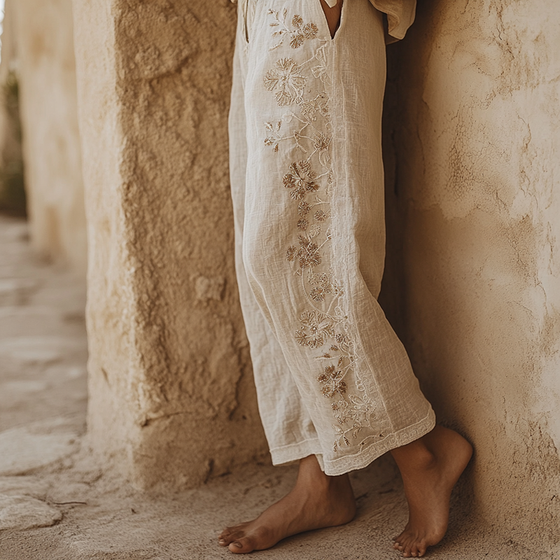 Pantalones de estilo vintage atemporal