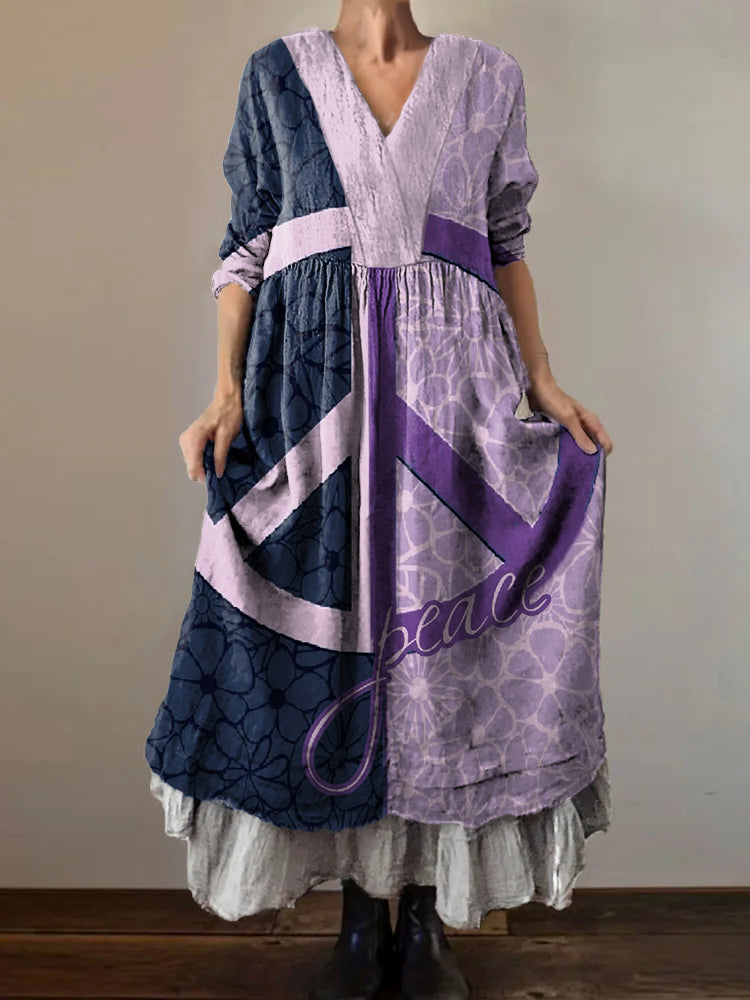 Vestido de inspiración vintage