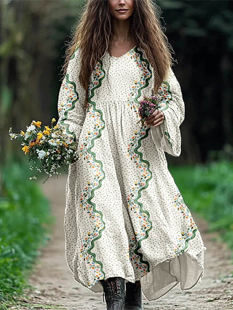 Vestido de inspiración vintage