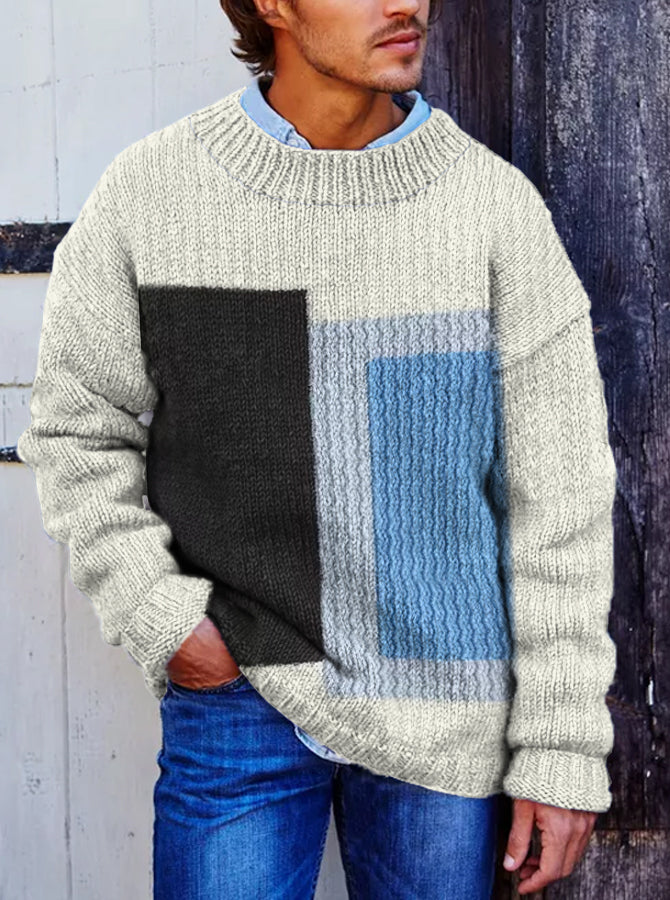 Suéter de inspiración vintage