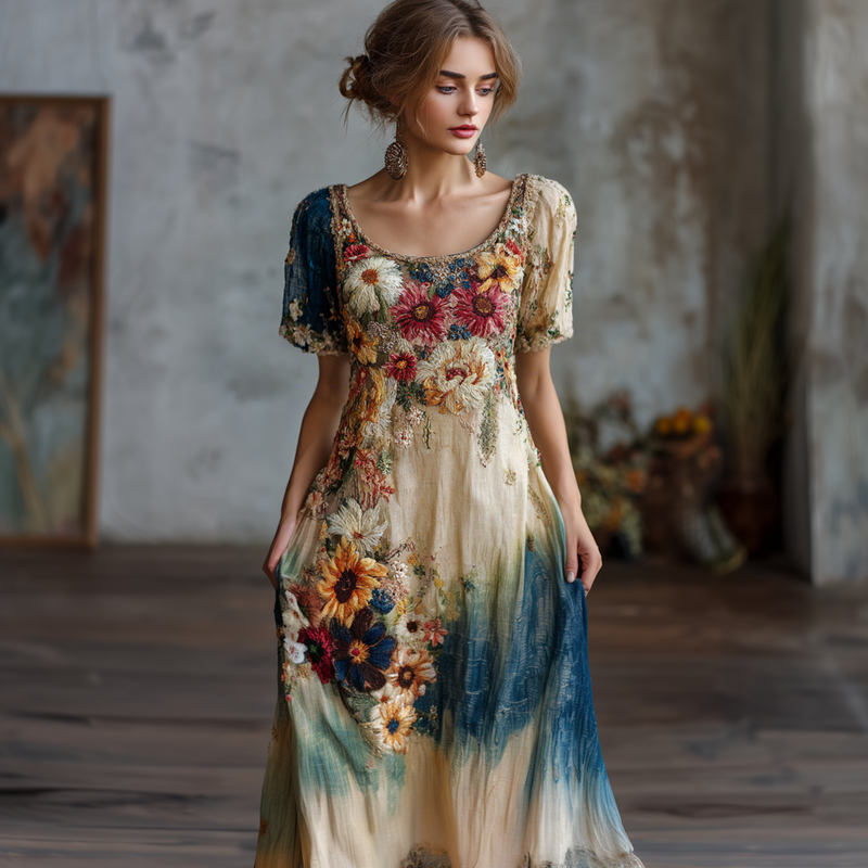 Vestido de diseño clásico