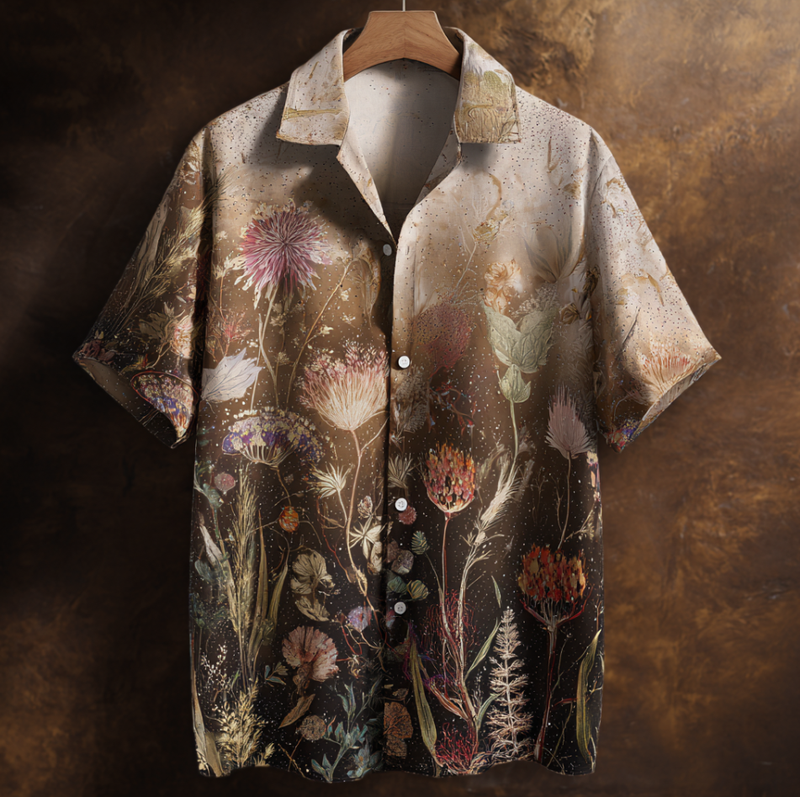 Camisa de estilo vintage atemporal