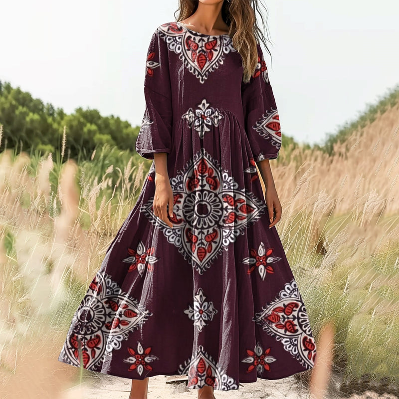 Vestido de estilo vintage atemporal
