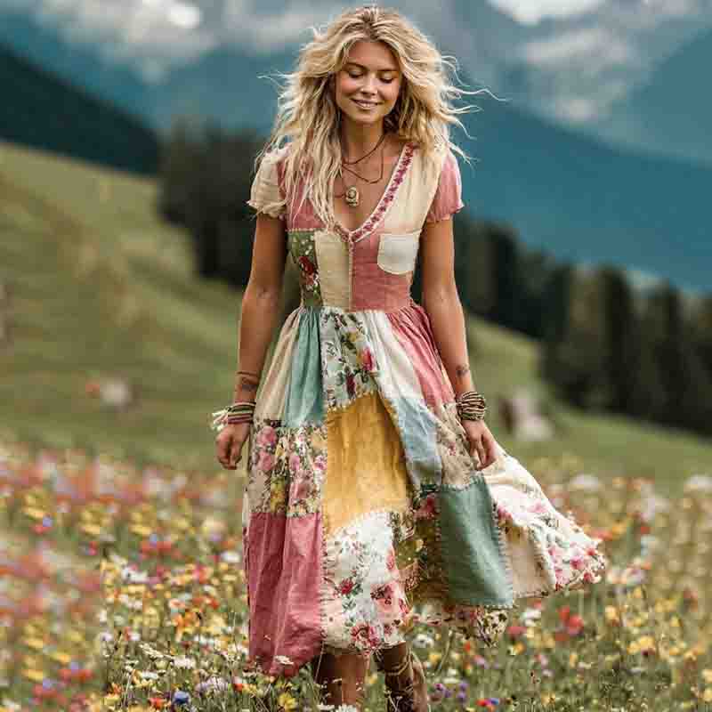 Vestido de estilo vintage atemporal